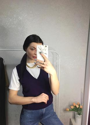 Трикотажний жилет тренд 2021