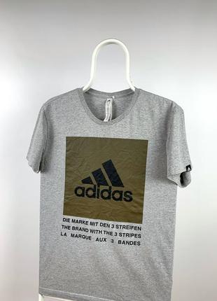 Оригинальная футболка adidas big logo3 фото