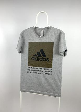 Оригинальная футболка adidas big logo2 фото