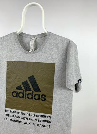 Оригинальная футболка adidas big logo4 фото