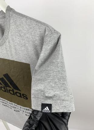 Оригинальная футболка adidas big logo5 фото