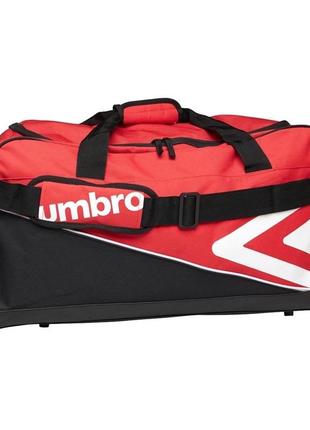 Спортивна сумка umbro pro training large holdall red/white/black