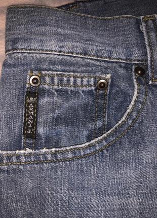 Джинсы armani jeans- оригинал италия4 фото