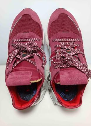 Кросівки adidas originals nite jogger collegiate burgundy x 3m4 фото