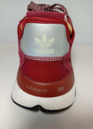 Кросівки adidas originals nite jogger collegiate burgundy x 3m2 фото