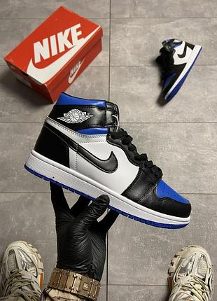 Мужские кроссовки Nike air jordan retro i 1 low university gold black Pantone 553558-700 1 retro black blue 41-42-43-44-45
