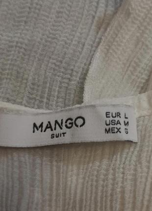 Блузка на гудзиках mango 10