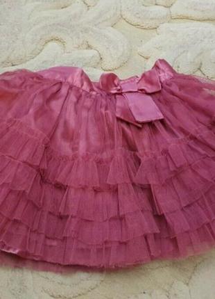 Фатиновая спідничка на 12-18 міс.
