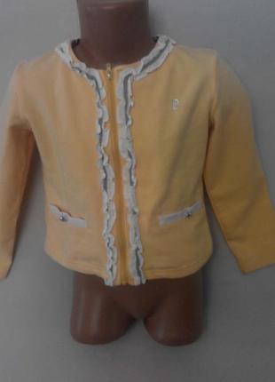 Трикотажный пиджак ,на 6-7-8 лет1 фото