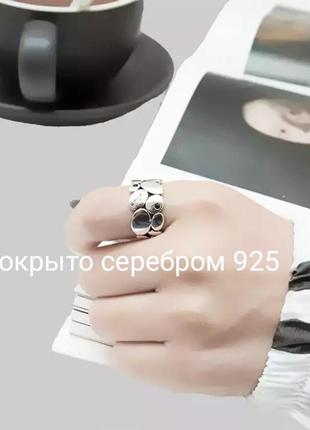 Посеребренное кольцо минимализм love колечко широкое покрытие серебро 925 срібне кільце2 фото