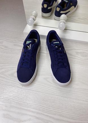 Кожаные кроссовки puma suede classic3 фото