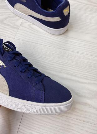 Кожаные кроссовки puma suede classic6 фото