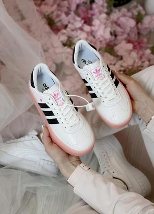 Женские кроссовки адидас белые adidas2 фото
