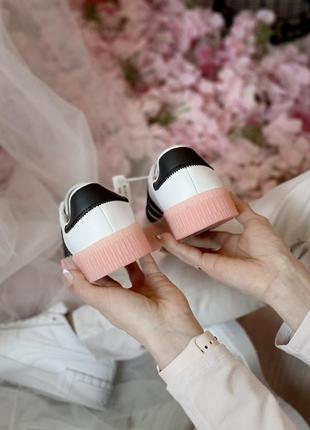 Женские кроссовки адидас белые adidas3 фото