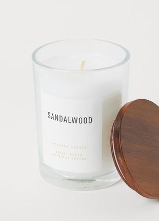 Аромо свічка h&m home sandalwood