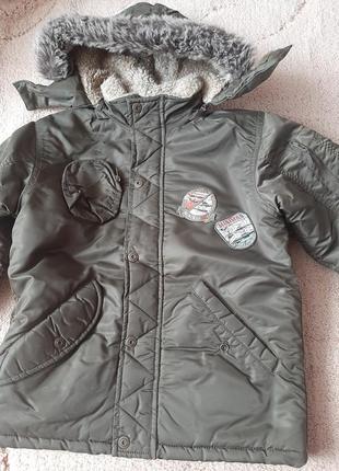 Дуже тепла курточка для хлопчика