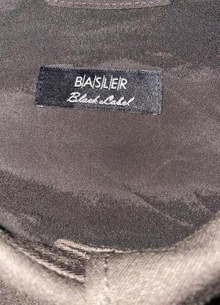Шикарный жакет пиджак темно шоколадного цвета  b/a/s/l/e/r black label7 фото