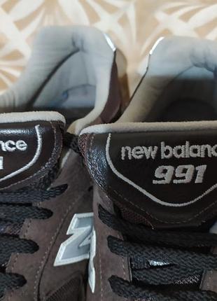Кроссовки оригинал new balance 991, 992 made in uk reflective5 фото