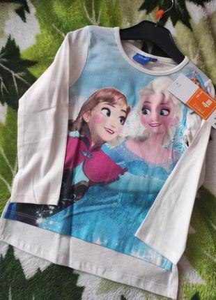 Детский реглан анна эльза дисней р.104