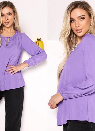 Блузка натуральный штапель 42-56 р-р