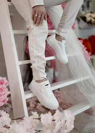 Кросівки puma cali white кроссовки