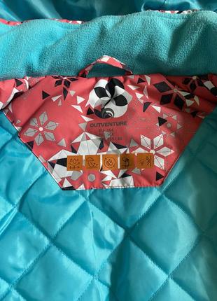 Лижна куртка outventure для дівчаток 3