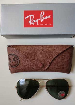 Редкая классика ray ban aviator rb3025 001/58 58mm
