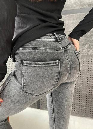 Идеальные графитовые джинсы 🔥6 фото