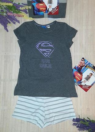 Піжама для дівчинки superman supergirl