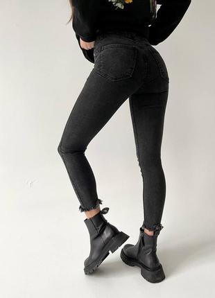 Идеальные чёрные джинсы 🔥6 фото