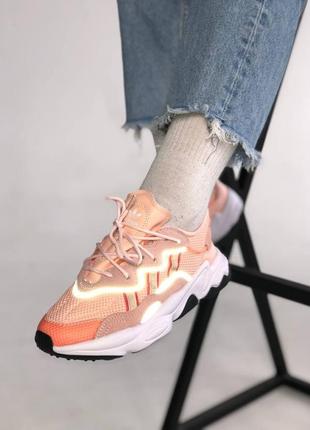 Женские кроссовки адидас adidas ozweego2 фото