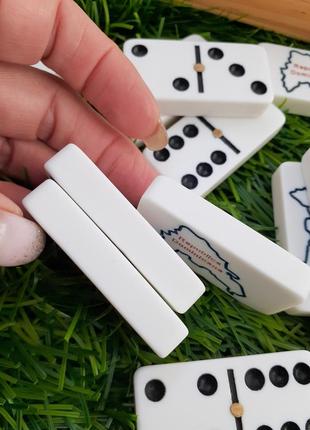 Доміно dominoes republica dominicana карбамід в дерев'яній коробці6 фото