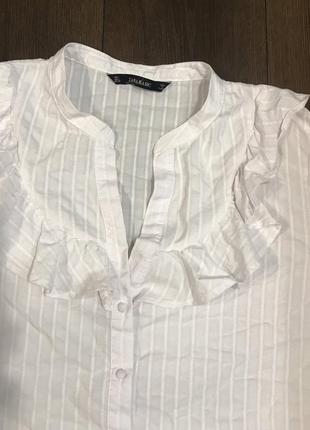 Красивая блуза, рубашка с рюшами3 фото