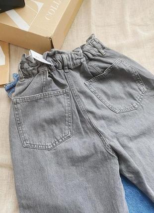 Крутые серые джинсы zara, с биркой3 фото