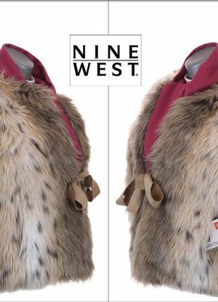 Меховая безрукавка nine west. вещь весьма красивая и оригинальная.4 фото