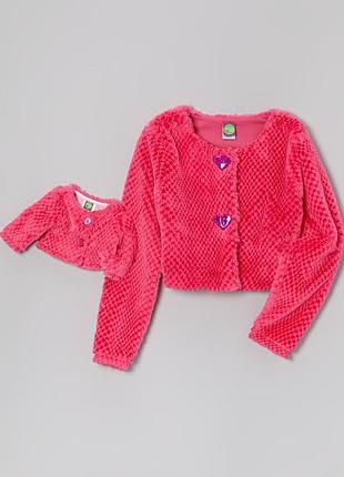 Болеро шубка в комплекті з шубкою для ляльки dollie&me