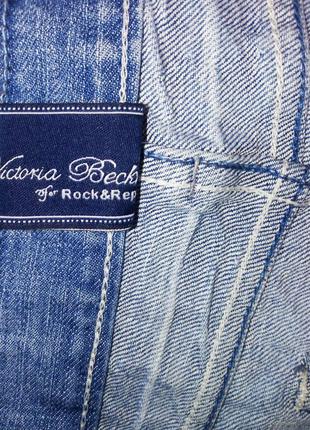Спідниця victoria beckham джинсова міні m/l3 фото