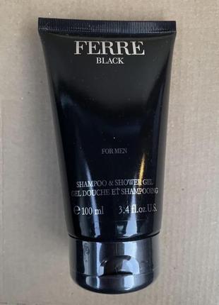 Gianfranco ferre black for men гель для душа