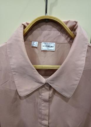 Роскошная блуза, рубашка, туника нюдового цвета bodyflirt8 фото