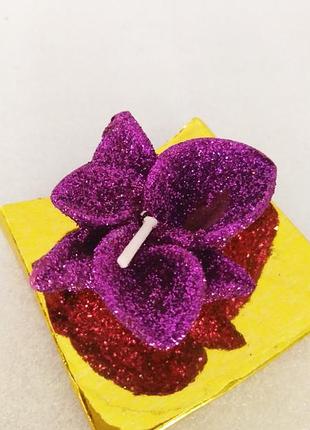 Свічка декоративна квітка