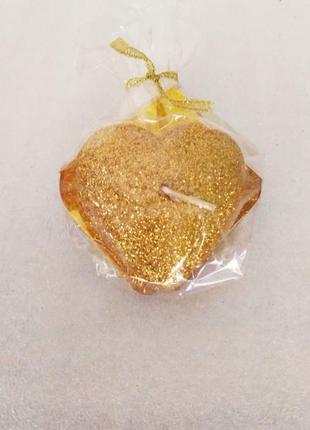 Свічка декоративна серце