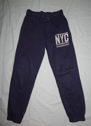 Штани спортивні трикотажні модні 8-9 років