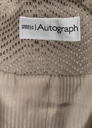 Шикарный оригинальный жакет/пиджак marks&spencer autograph  made in turkey 🇹🇷9 фото