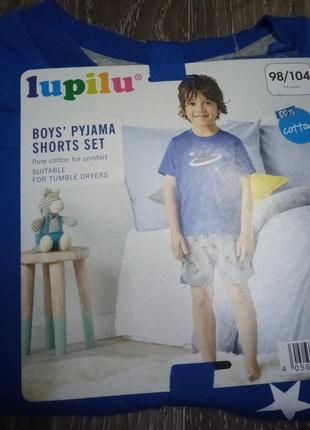 Піжами для хлопчика lupilu 98-1044 фото
