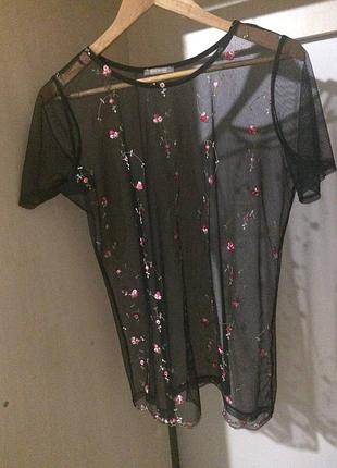 Футболочка в сеточку❤