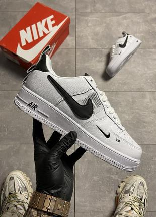 Кросівки nike air force 1 low utility white 36-37-38-39-40-41-42-43-44-45