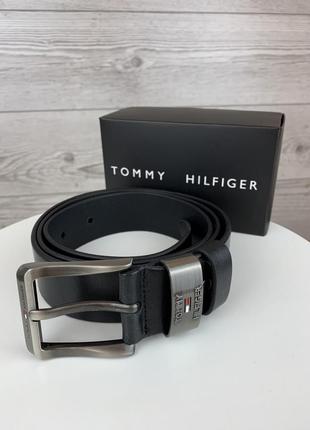 Ремень tommy hilfiger кожа классика ремінь пояс