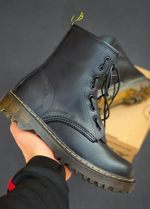 Dr. martens sinclair black ботинки женские мартинсы черевики жіночі