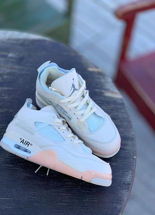 Женские кроссовки весна-осень найк джордан 4 nike jordan 4