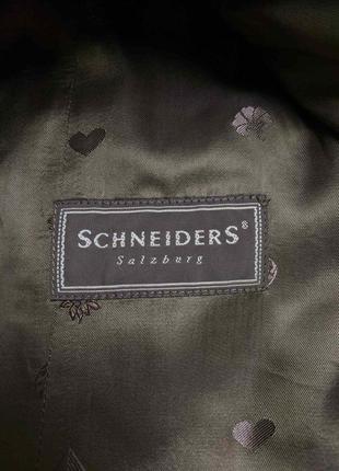 Schneiders твидовый элегантный шерстяной блейзер9 фото